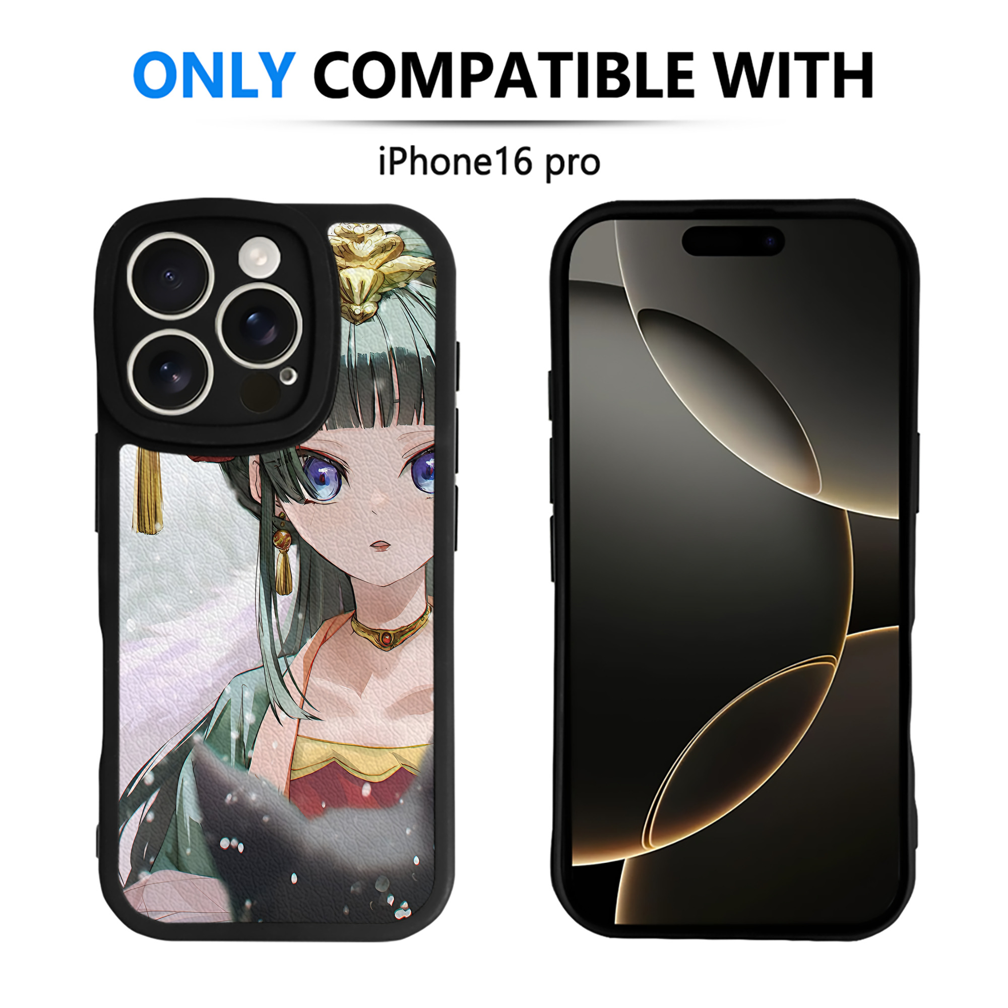 薬屋のひとりごと The Apothecary Diaries 【iPhone 16シリーズ対応】シリコンスマホケース（レザー調） 材質：シリコン